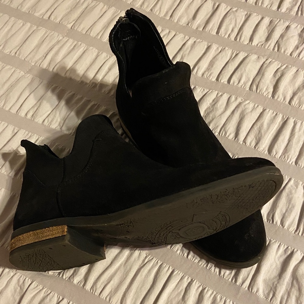 Born Black Ankle Boots